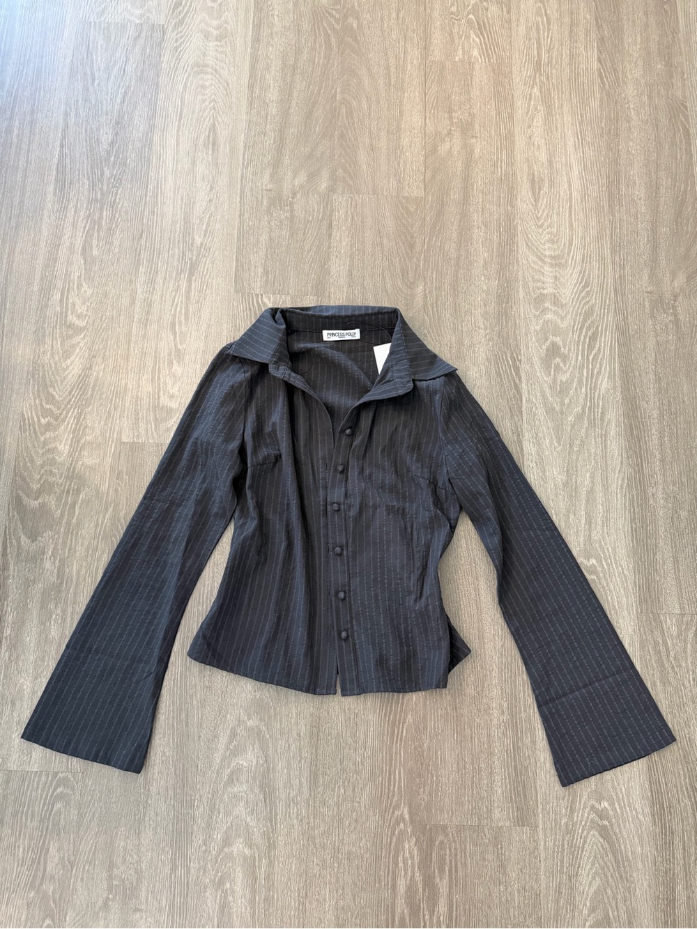 Anni Pinstripe Shirt - Picture 3 of 5